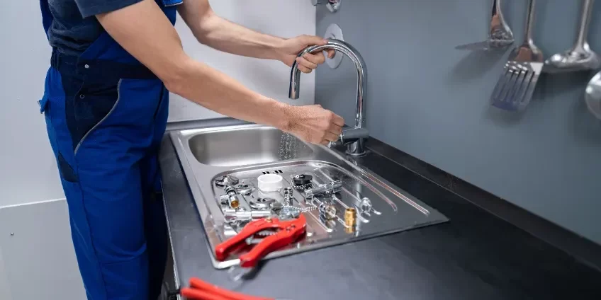 Kitchen Faucet Installation