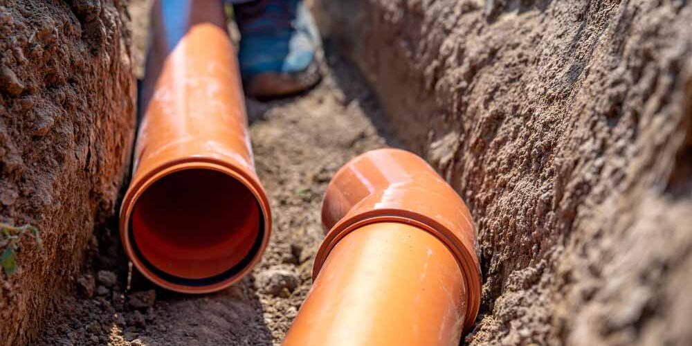 Plumbing team repairing sewer line West Columbia, SC