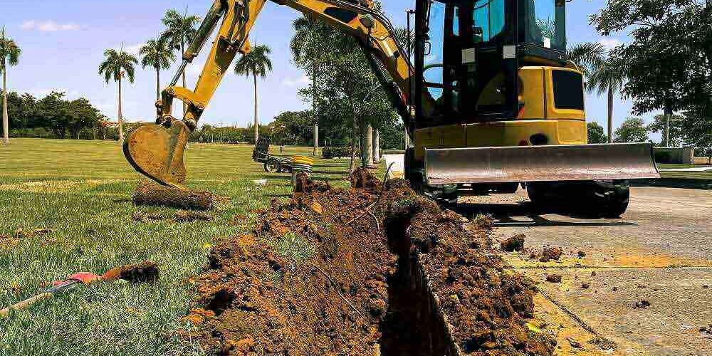 traditional pipe excavation